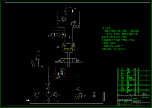 绞车液压系统设计（3）（CAD+说明书）缩略图